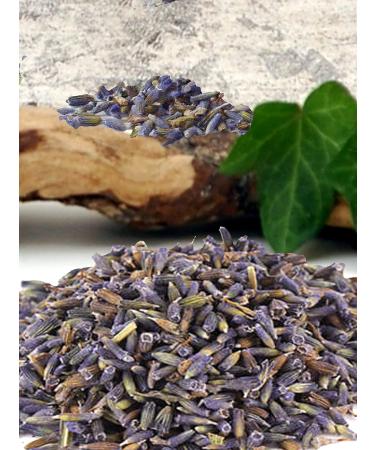 Dried Organic Lavender Flowers in Glass | Premium Aroma-Intensive Small Tea Gift | Eco-Friendly & Plastic-Free Packaging - Buy Online on GoSupps.com