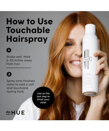 dpHUE Color Fresh Thermal Protection Spray (5 oz) + Color Fresh Touchable Hairspray (8 oz) - Buy Online on GoSupps.com