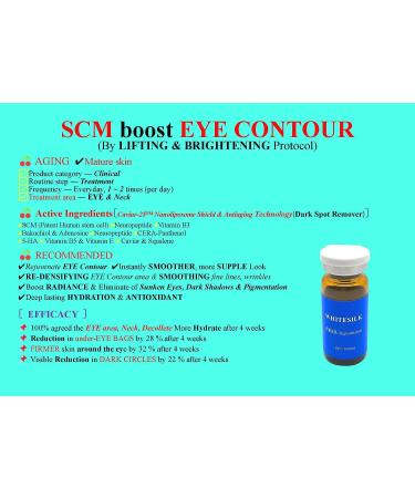 WHITESILK Expert Drop SCM Eye & Neck Lifting Ampoule - 10ml x 2 Vials - Buy Online on GoSupps.com