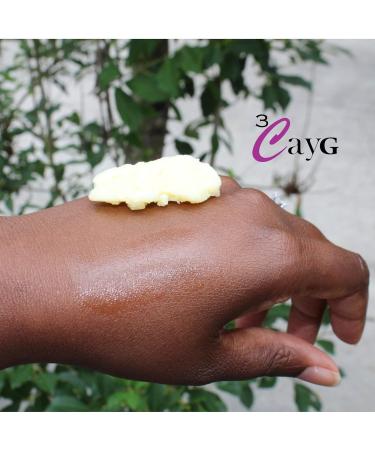 3CayG Tucuma Butter - Pure Unrefined 8oz Body Butter for Hair Hydration & Growth | Shop Internationally - Buy Online on GoSupps.com