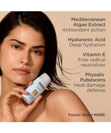Fusion Water MAGIC Ultralight Broad Spectrum SPF 40 Sunscreen with Hyaluronic Acid and Vitamin E 50ml 1.7 Fl Oz (Pack of 1) - Buy Online on GoSupps.com