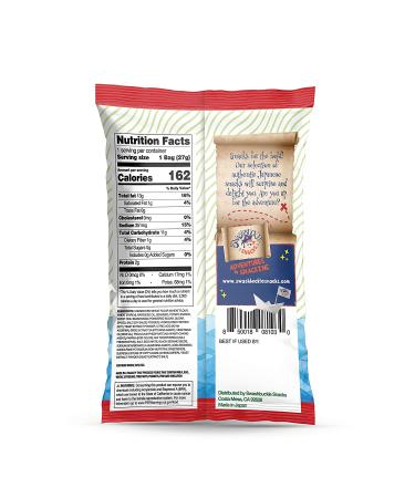 Swashbuckle Snacks Sweet Chili Tempura Seaweed Chips 0.95oz (27g) - Pack of 5, Made in Japan - Buy Online on GoSupps.com
