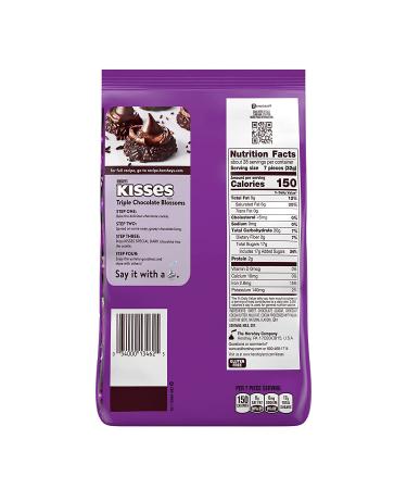 Hershey's Kisses Special Dark Chocolate Candy - 32.1 oz Bulk Party Pack - Buy Online on GoSupps.com