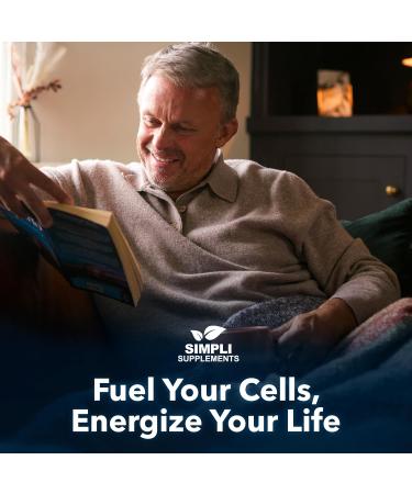 NAD Supplement for Anti-Aging and Cell Regeneration | NAD Booster 500mg Per Serving | NMN Supplement Alternative | Similar to Nicotinamide Riboside | 60 Capsules (30 Day Supply) 1 - Buy Online on GoSupps.com