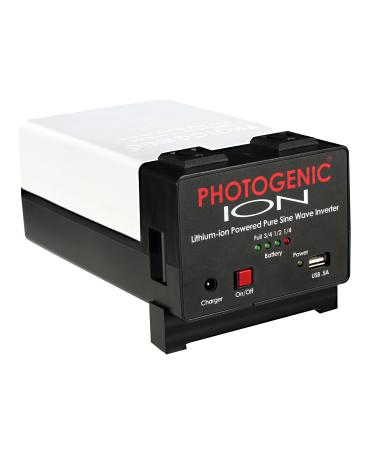 Photogenic ION Lithium-ion Powered Pure Sine Wave Inverter - Portable Power for Studio Lights