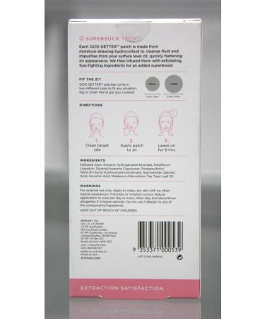 GOO GETTER Pimple Patches - 90 ct | Fast-Acting Acne Treatment | International Shipping Available - Buy Online on GoSupps.com