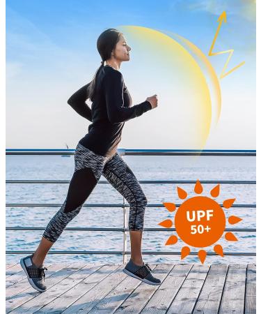 G4Free Women's Long Sleeve UV Shirt - Quick Dry Moisture Wicking Hiking & Workout Top - Peacock Blue - Size Medium - Buy Online on GoSupps.com