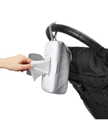 OXO Tot On-The-Go Wipes Dispenser with Diaper Pouch in Gray - Convenient Baby Essentials - Buy Online on GoSupps.com