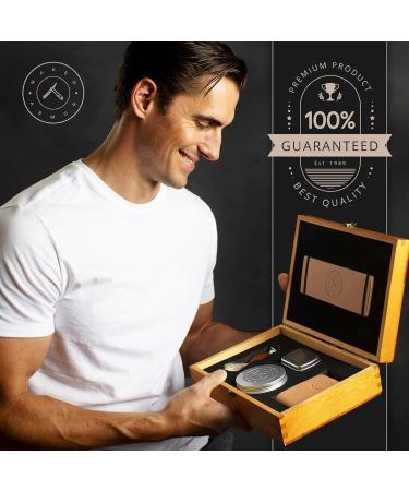 Amazing Naked Armor Straight Razor Kit | Shave-Ready Japanese Steel | Complete Men's Shaving Kit | Perfect Gift for Beginners - Buy Online on GoSupps.com