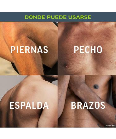  Veet Veet Men 2-Pack Male Hair Removal Creams for Chest Back Arms and Legs Sensitive Skin Grey 400ml - Buy Online on GoSupps.com