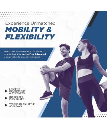 Advanced Joint Support Supplement - Boost Flexibility & Strength | Type II Collagen Turmeric Boswellia - 30 Servings for Joint Health Relief - Buy Online on GoSupps.com