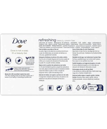 Dove 4 x 90g Bar Cooling Soap - Buy Online on GoSupps.com
