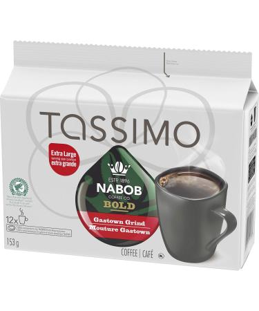 Tassimo Nabob Bold Gastown grind Coffee Single Serve T-Discs 153g - Buy Online on GoSupps.com