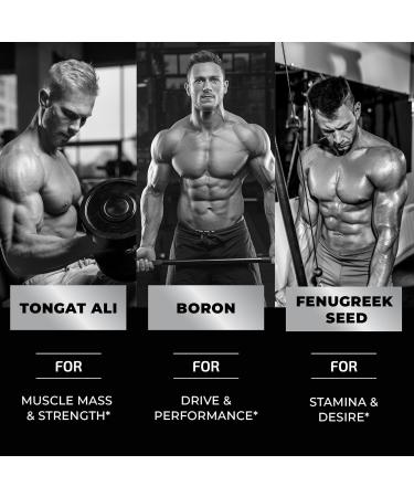 Testosterone Supplement for Men | Maximum Muscle Growth Stamina & Performance Booster | Test Boost Max Gummies | 60ct Male Enhancement & Health Aid - Buy Online on GoSupps.com