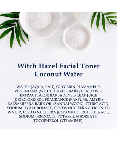 Dr Teal's Witch Hazel Coconut Water Facial Toner 16 fl oz - Pack of 2 - Buy Online on GoSupps.com