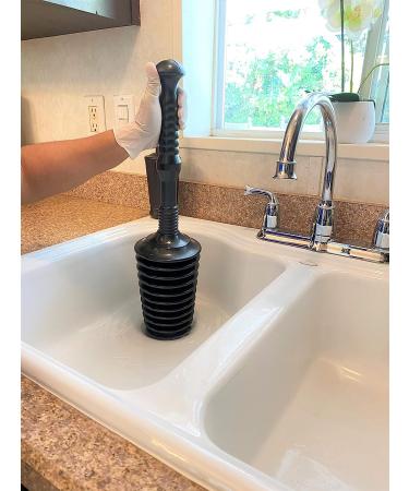 Master Plunger MP500-B3 Heavy Duty Toilet Plunger Kit with Air Release Valve - Black - Buy Online on GoSupps.com