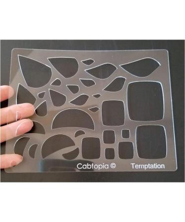 Cabtopia 3-Piece Lapidary Jewelry Design Templates - Strength, Temptation, Winsome - Buy Online on GoSupps.com