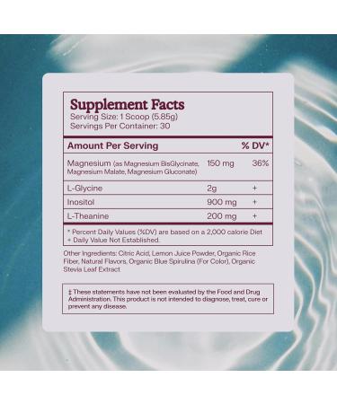 Everyday Alchemist Deep Sleep Solution, Melatonin-Free with Magnesium, L-Theanine, Glycine & Inositol for Relaxation & Restorative Sleep, Lemon-Elderflower 6.2 oz, 30 Servings - Buy Online on GoSupps.com