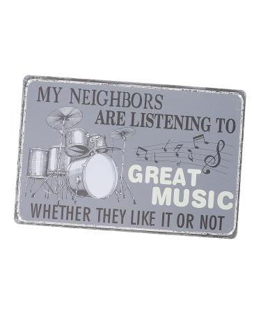 Artibetter Tin Painting Out Door Decor Metal Poster Retro Poster Home Sign Wall Decor Wall Coffee Tin Sign Man