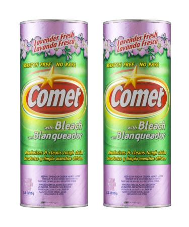 Comet Lavender Fresh with Bleach 21 Oz 2 Ea by Comet - Buy Online on GoSupps.com
