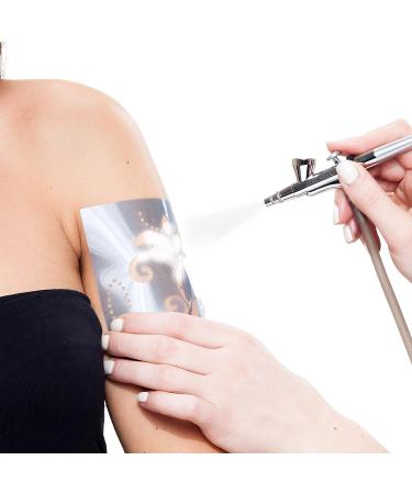 Custom Body Art 8oz White Temporary Airbrush Tattoo Paint - Alcohol Based - Buy Online on GoSupps.com