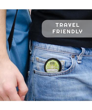 Solid Cologne Men's Bergamot and Cedar Solid Cologne Balm Wax Bergamot Cologne for men Solid Perfume with a Citrus Bergamot Scent (1 Ounce Bergamot Perfume Mens Cologne Balm) - Buy Online on GoSupps.com