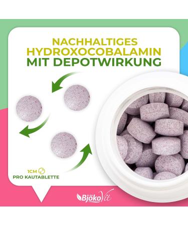 Vitamin B12 Children's Chewable Tablets - 100% Vegan Sugar-Free 120 Days Supply - High-Quality 3 g Per Tablet | Best Children's Vitamins - Buy Online on GoSupps.com