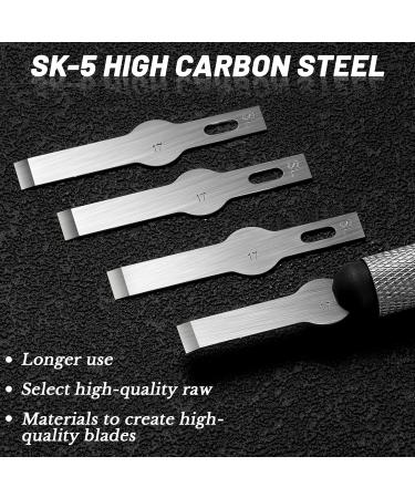 40 Pack #17 Craft Knife Replacement Blades - Precision Hobby Knife Blades for Scrapbooking, Caving, and Chiseling - Buy Online on GoSupps.com