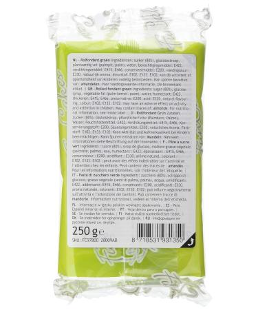 FunCakes Fondant - Lime Green (250g) for Cake Decorating | High-Quality Edible Paste | International Shipping Available - Buy Online on GoSupps.com