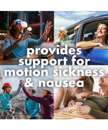 Bonine Ginger Root Extract Liquid Capsules - 40 mg Non-Drowsy Motion Sickness Relief | Nausea & Morning Sickness Supplement | Travel Essential - 60 Count - Buy Online on GoSupps.com