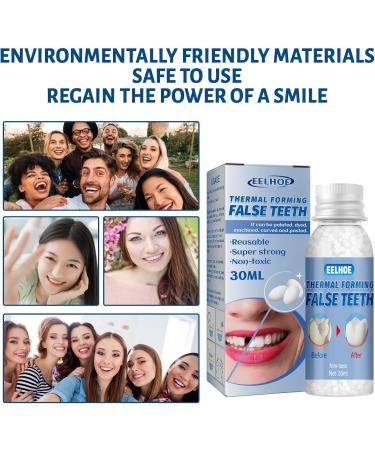 Meharey Tooth Repair Shaping Teether Kit | Temporary Tooth Restoration Granules & Beads | Dental Repair Set (1PC) for Effective Tooth Repair - Buy Online on GoSupps.com