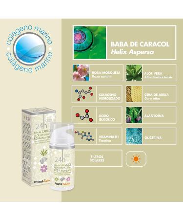 PRISMANATURAL Snails+Aloe+Rosehip Cream 100ml - Buy Online on GoSupps.com