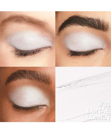 FOCALLURE No Crease Creamy Eyeshadow Stick - Matte & Shimmer Pencil with Built-in Smudger | Waterproof and Smudge-proof - LUNAE LUMEN 31 - Buy Online on GoSupps.com