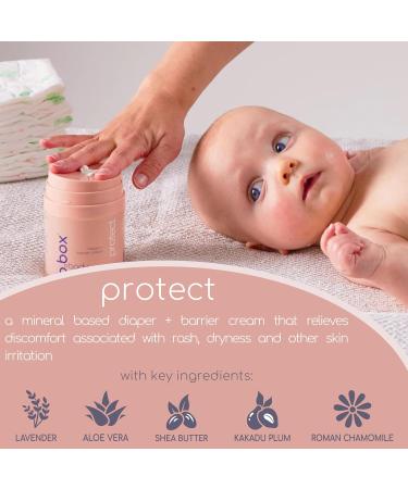 b.box Body Protect Diaper Cream - Calming Lavender & Calendula Zinc Oxide Plant Based Cruelty Free Dermatologist Tested - Naturally Soothes & Protects Skin (3.4 Oz - Buy Online on GoSupps.com