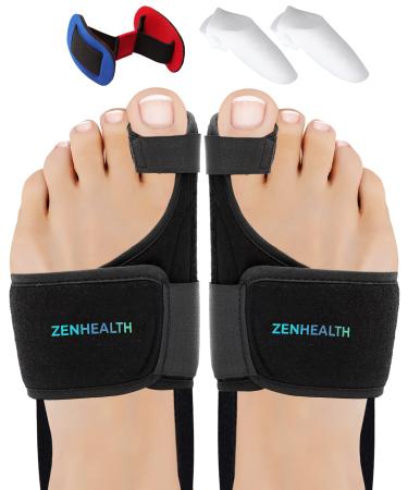ZenHealth Bunion Corrector for Women & Men - Bunion Corrector Men Big Toe Brace, Bunion Splint Women Toe Corrector, Bunyon Fix Hallux Valgus Corrector Toe Brace Big Toe Straightener Bunyan Correct Bunion Relief - Buy Online on GoSupps.com
