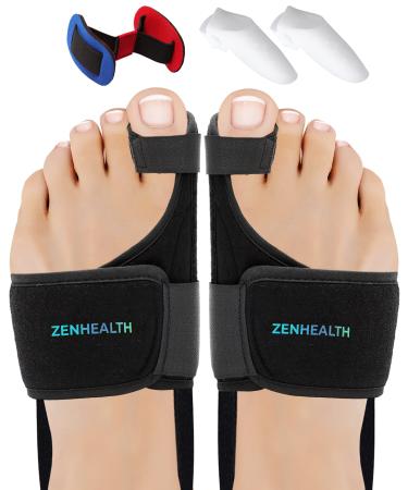 ZenHealth Bunion Corrector for Women & Men - Bunion Corrector Men Big Toe Brace, Bunion Splint Women Toe Corrector, Bunyon Fix Hallux Valgus Corrector Toe Brace Big Toe Straightener Bunyan Correct Bunion Relief