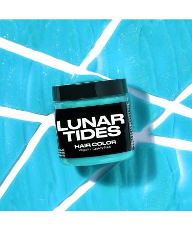 Lunar Tides Sea Witch Hair Dye - Semi-Permanent Blue Hair Dye for Vibrant Color | International Shipping Available - Buy Online on GoSupps.com