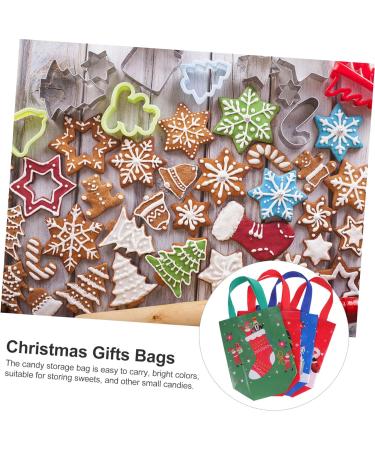 LALAFINA 36 Pcs Christmas Non-woven Candy Winter Holiday Bag Christmas Bag Lamination Non-woven Bags - Buy Online on GoSupps.com
