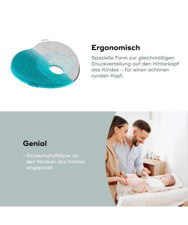 Babymoov Lovenest Original White Pediatrician-Designed Baby Pillow for Optimal Head Shape & Comfort - Buy Online on GoSupps.com