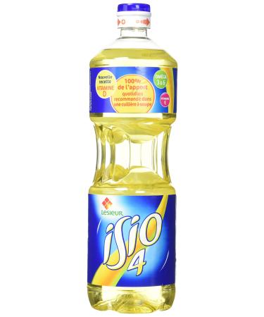 Lesieur Isio 4 Oil 1 L - Pack of 3