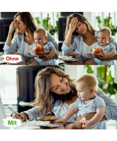 Zarok BPA-Free Fruit Sucker for Babies | Baby Dental Aid & Bite Ring | 2 Pieces Blue/Orange | Safe Baby Accessories for 3 Months+ - Buy Online on GoSupps.com