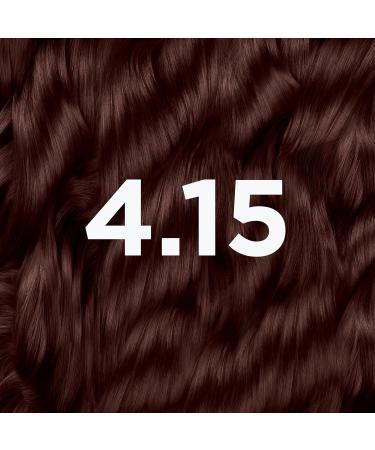 Garnier Good Permanent Hair Dye Replen Kit 4.15 Iced Chestnut Brown - Up To 100% Grey Coverage | 8 Weeks Long-Lasting Color | No-Drip Application - Buy Online on GoSupps.com