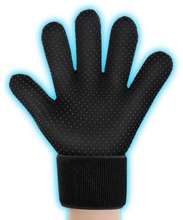 Luguiic Full Finger Arthritis Ice Glove for Men&Women Touch Screen Hand Ice Pack for Carpal Tunnel Arthritis Tendinitis Osteoporosis Neuropathy Cold&Heat Therapy Pack of ONE