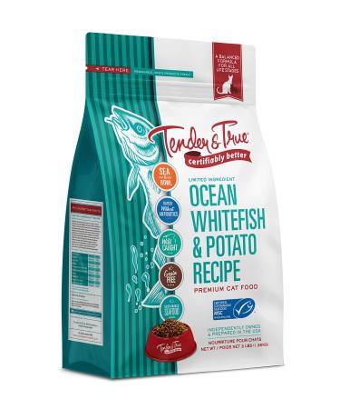 Tender & True Ocean Whitefish & Potato Recipe Cat Food, 3 lb