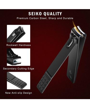 8 PCS Nail Clippers Set - Premium Manicure Kit for Women & Men | Stainless Steel Facial, Hand, and Foot Care Tools | Professional Grooming Gift Pedicure Set with Portable Travel Case - Buy Online on GoSupps.com