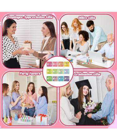 Heigble 12 Pcs Employee Appreciation Gift Lip Balms Bulk Teacher Team Valentine Thank You Gift Travel Size Lip Balms Appreciation Motivational Present Bulk for Teacher Nurse Coworker Staff Team - Buy Online on GoSupps.com