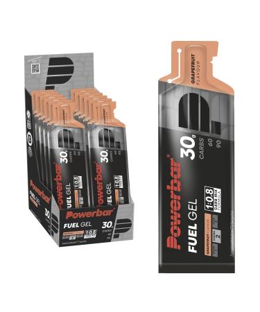 Powerbar - Black Line - Fuel 30 Gel - Grapefruit - 12x50ml - Gel nerg tique riche en glucides - Sans caf ine Pamplemousse
