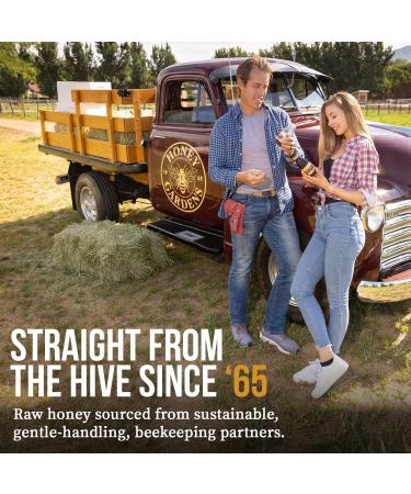 Buy Honey Gardens Cherry & Honey Soothing Throat Syrup - Organic Raw Honey Apple Cider Vinegar & Herbal Extracts - 24 Servings - Buy Online on GoSupps.com