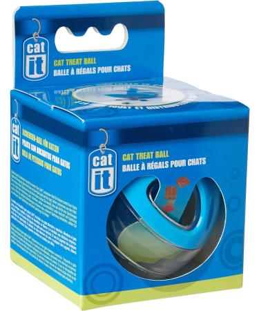 Catit Treat Ball Blue Blue 1 Count (Pack of 1) - Buy Online on GoSupps.com
