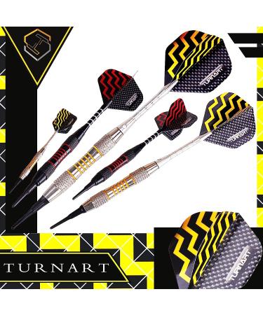 Turnart 13-Inch Electronic Dart Board with Illuminated Segments | Electric Dartboard for Adults | Professional Grade with Scoring | BLUE - Buy Online on GoSupps.com
